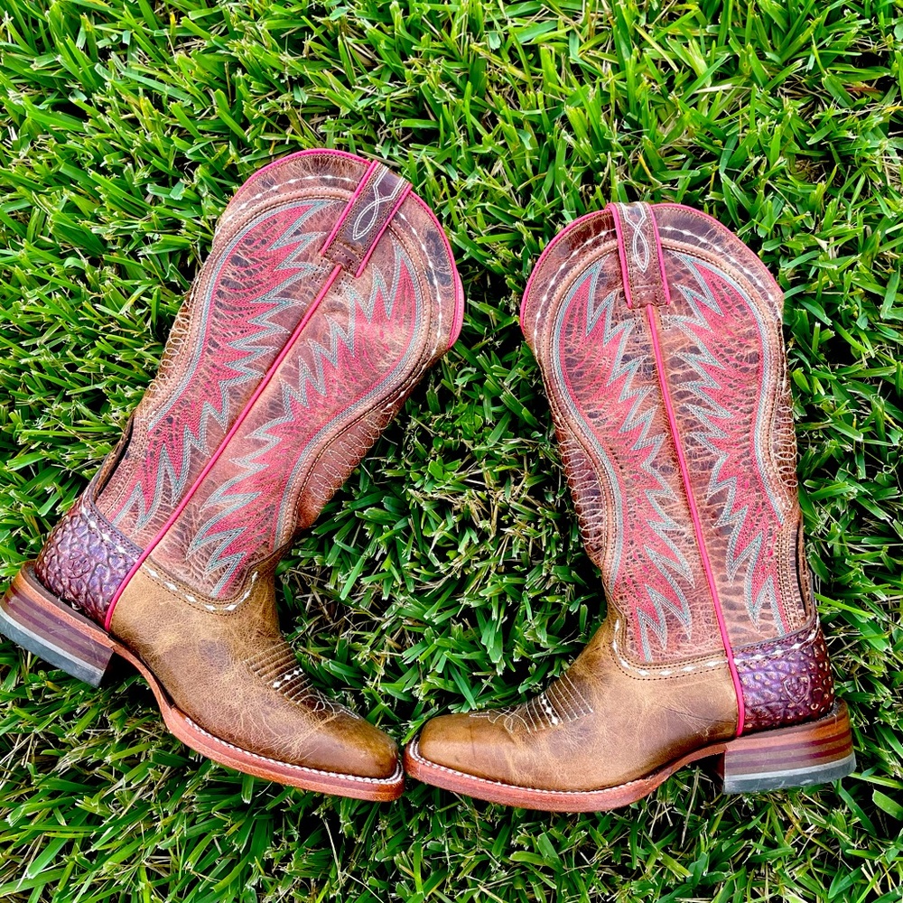 COPY - Ariat Vaquera square toe